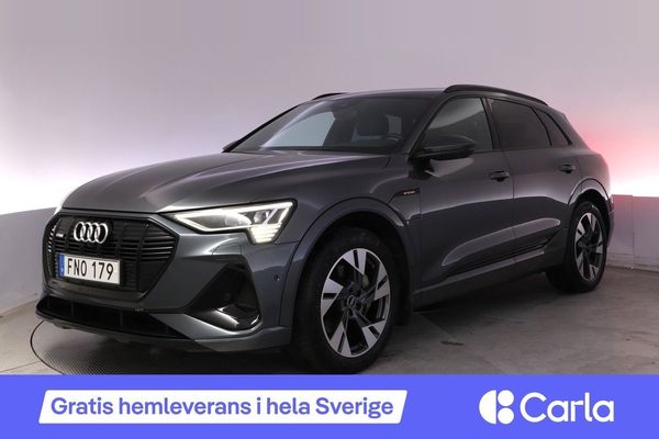 Audi e-tron 55 quattro S-line Adv. Pano B&O 360 Elstol Drag - 2021
