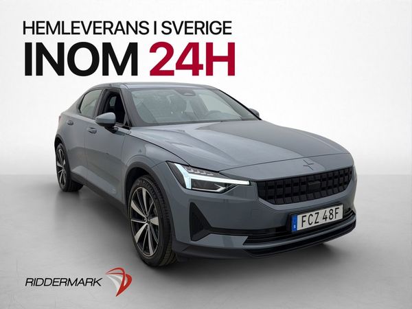 Polestar 2 Standard Range Värmepump Backkamera Carplay - 2022