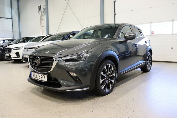 Mazda CX-3 2.0 SKYACTIV-G AWD Drag 1-Ägare Bose M-Värm B-Kam 150hk - 2018