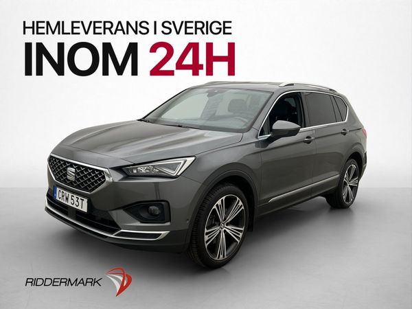 Seat Tarraco 2.0 TSI 4Drive Xcellence 7-Sits P-Värm Drag 20" - 2020