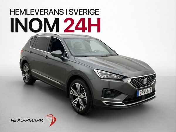 Seat Tarraco 2.0 TSI 4Drive Xcellence 7-Sits P-Värm Drag 20" - 2020