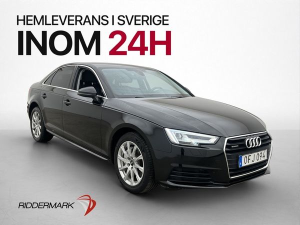 Audi A4 2.0 TDI quattro Proline Keyless ISOFIX 0,44l/mil - 2017