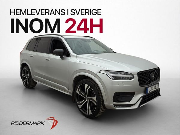 Volvo XC90 B5 AWD R-Design 7-Sits HUD B&W Pano Luftfjädring - 2022