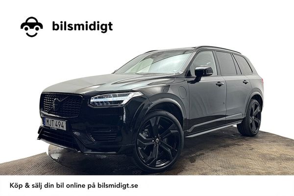 Volvo XC90 Recharge T8 AWD Ultimate Dark 7sits Luft Pano 360° B&W - 2024