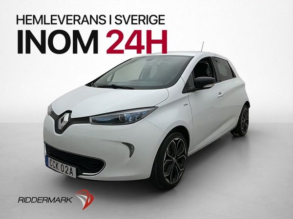 Renault Zoe R110 41 kWh Iconic Friköpt batteri BOSE Kamera - 2019
