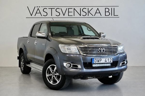 Toyota Hilux Dubbelhytt 3.0 D-4D 4x4 Värmare/1 Ägare/MOMS - 2013