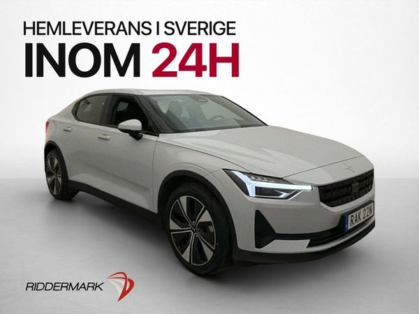Polestar 2 Long Range Single Motor Kamera Värmepump CarPlay - 2023