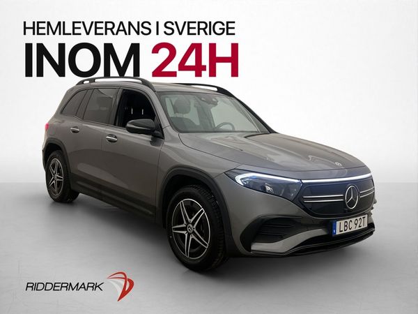 Mercedes EQB300 4M 7-Sits MOMS AMG Pano 360 Värmepump - 2024