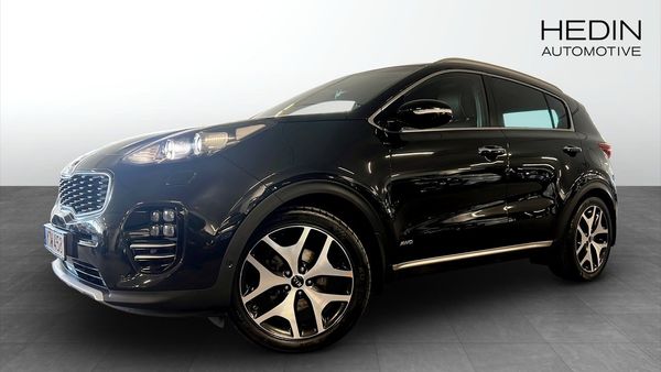 Kia Sportage 1,6 AWD GT-LINE M-värmare Skinn Drag JBL - 2017