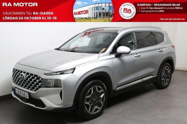 Hyundai Santa Fe PHEV 265hk 6AT 4WD 7-sits Advance I Leasbar I Dragkrok - 2021