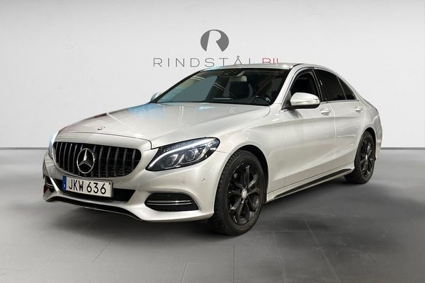 Mercedes C220 d 7G-Tronic Plus 170 HK AUT LED PDC NAVI NYSERV 0.36L/MIL - 2015