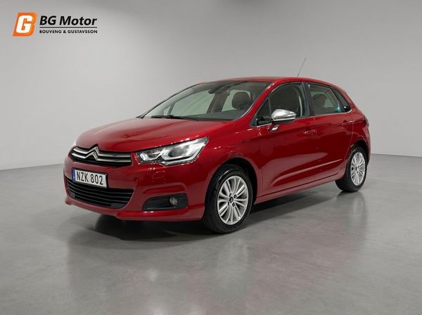 Citroen C4 1.6 BlueHDi 120HK EAT PDC/Nybesiktad/Farthållare - 2016