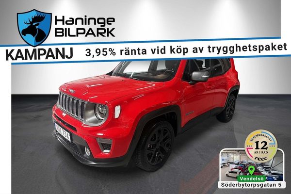 Jeep Renegade 4XE Plug-in Hybrid AWD 190 hk B-kamera/SUPERDEAL 3,95% - 2020