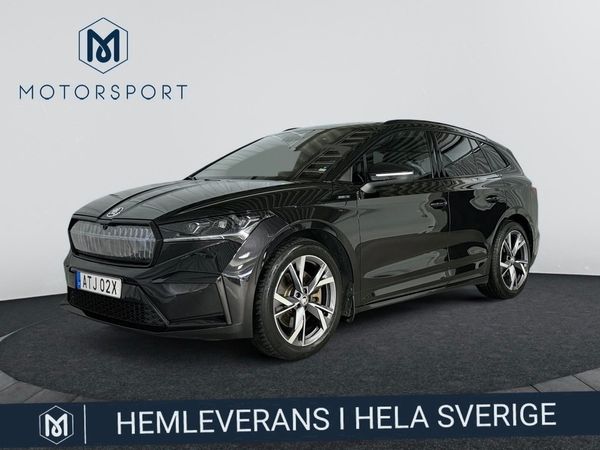 Skoda Enyaq iV iV80x Sportline Drag Värmepump Canton Förklimat Head-up - 2023
