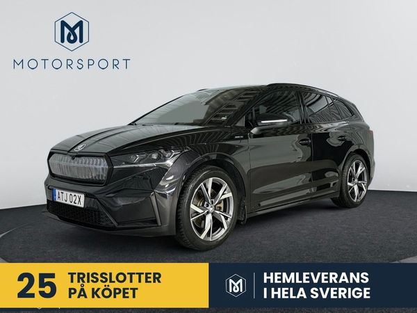 Skoda Enyaq iV 80x Sportline Drag Värmepump Canton Förklimat Head-up - 2023