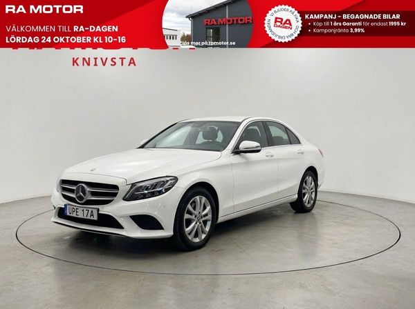 Mercedes C220 d 4MATIC Aut 194hk Avantgarde Kamera Navi Drag - 2019