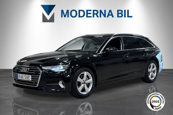Audi A6 Avant 40 TDI 204hk quattro Moms Drag D-värm B-kam Adapt - 2023