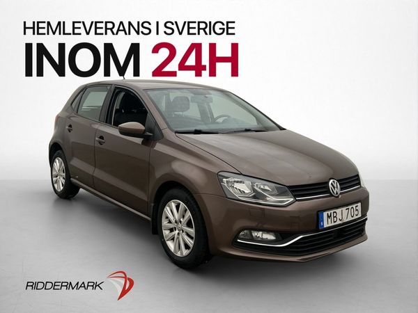 Volkswagen Polo TSI 90hk M&K-Värmare P-Sensorer Farthållare - 2016