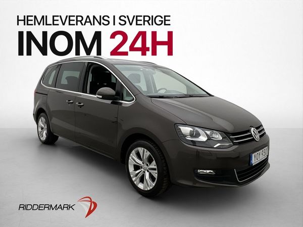 Volkswagen Sharan 2.0 TDI 7-Sits Kamera Värmare Ad-fart Drag - 2018