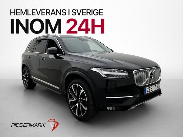 Volvo XC90 D4 AWD Inscription 7-Sits Kamera Navi Värm Drag - 2018