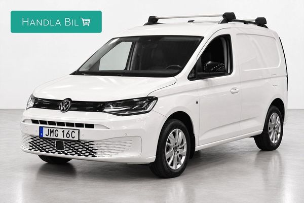 Volkswagen Caddy Cargo 2.0 TDI Inredd P-värm 1-brukare B-kam Moms Drag 1 - 2024