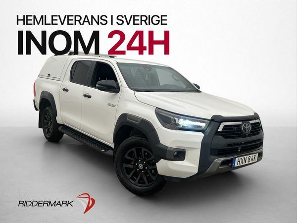 Toyota Hilux Invincible 2.8 4WD M/K-Värm JBL Diff Kåpa Moms - 2024