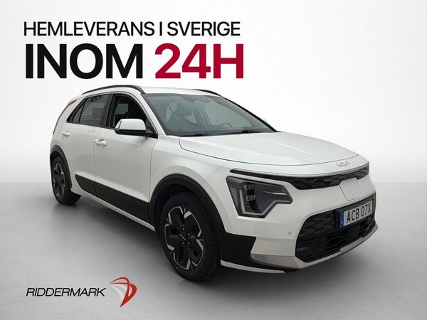 Kia Niro EV 204hk Action Kamera Rattvärme CarPlay Drag MOMS - 2023