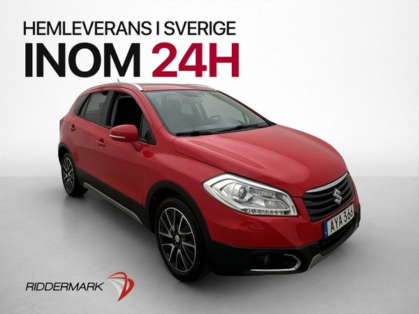 Suzuki SX4 S-Cross 120hk AllGrip Pano M&K-Värm Kamera Drag - 2014