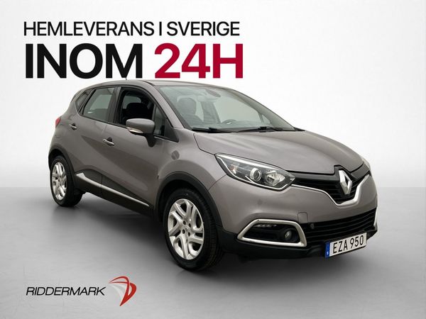 Renault Captur 1.2 TCe 120hk M&K-Värmare Navi P-Sensorer - 2014