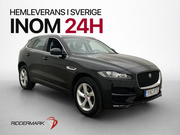 Jaguar F-Pace 20d AWD 180hk Panorama Kamera CarPlay Skinn - 2019
