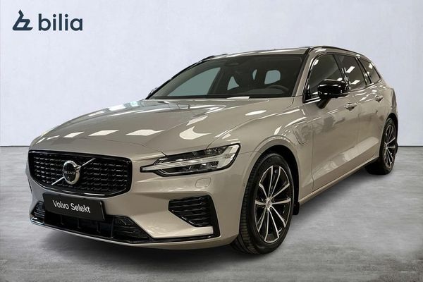 Volvo V60 T6 Plus Dark Nordic Ed Drag H/K 360 Kamera Skinn - 2025