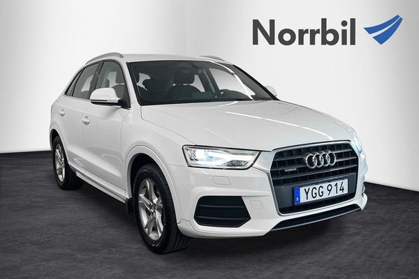 Audi Q3 2.0 TDI 150HK Quattro, Farthållare, P-sensorer - 2017