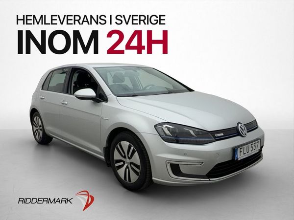Volkswagen Golf E-Golf 116hk Värmepump P-Senssorer Navigation BT - 2015