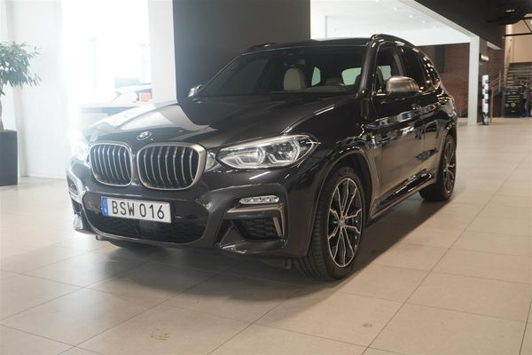 BMW X3 M40i 360hk Innovation DAP Pano H K HUD Elstol 360° Värm - 2018