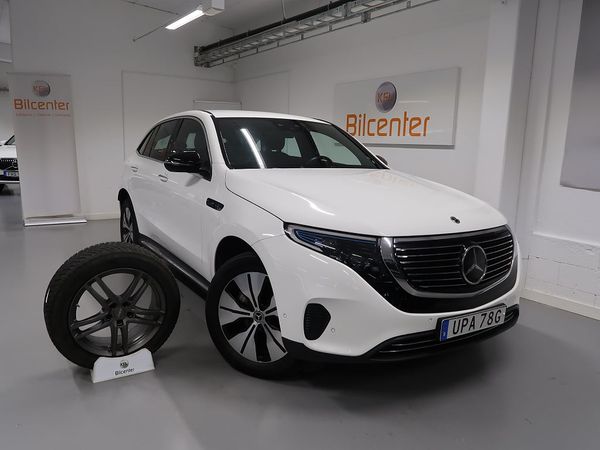Mercedes EQC400 4M V-Däck ingår Drag-Kamera-Navi-AdaptivFH-Keyless- - 2022