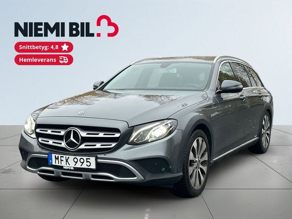 Mercedes E220 220d 4M All-Terrain 9G Dvärm/Widescreen/Kamera/SoV-Hjul - 2018