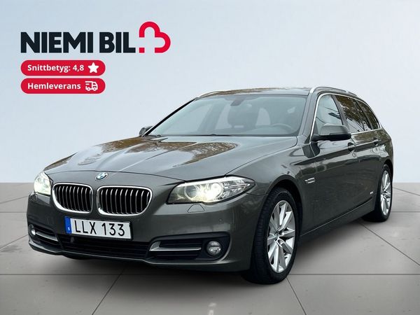 BMW 520 d xDrive Touring Drag/SoV-Däck/Elstol/Rattvärm/Psens/Navi - 2015