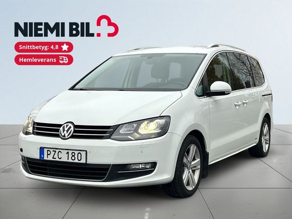Volkswagen Sharan 7-sits 2.0 TDI 4Motion Kamera/P-Värm/SoV-Däck/M-Värm - 2017