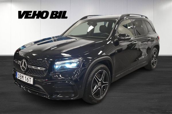 Mercedes GLB220 d 4MATIC AMG 7-sits Drag Pano Burmester 360 Värmare - 2025