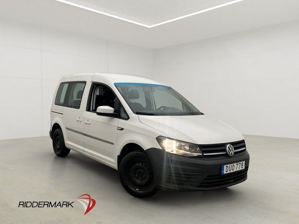 Volkswagen Caddy Life Drag Farthållare Bluetooth 5-Sits Moms - 2018