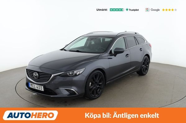 Mazda 6 2.2 SKYACTIV-D Optimum / Dragkrok, Backkamera - 2016