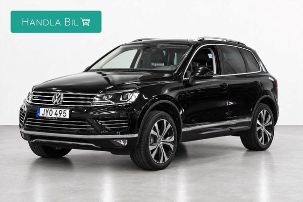 Volkswagen Touareg 3.0 V6 TDI 4M R-Line D-Värm Skinn Rattv B-kam Nybes - 2017