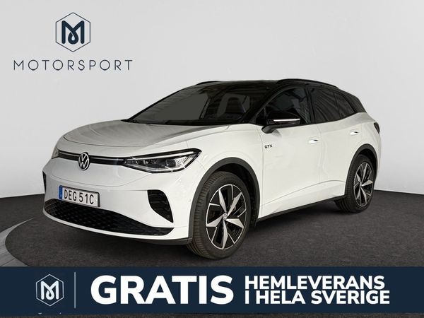 Volkswagen ID.4 GTX 299hk 4M Comfort Plus Top Sport Drag Förklimat - 2024