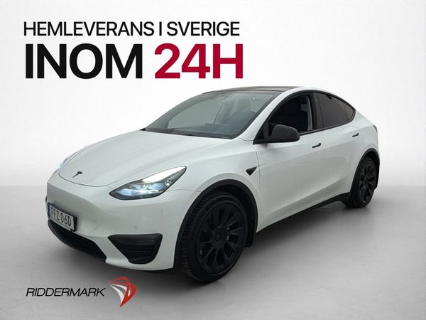 Tesla Model Y Long Range AWD 514hk Adp-fart Värmepump Pano - 2021