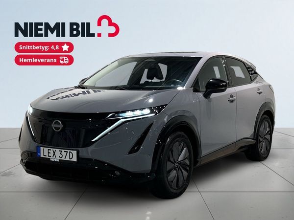Nissan Ariya 87 e-4ORCE 90 kWh Pano 1 Ägare HuD Kamera 360° SoV MOMS - 2024