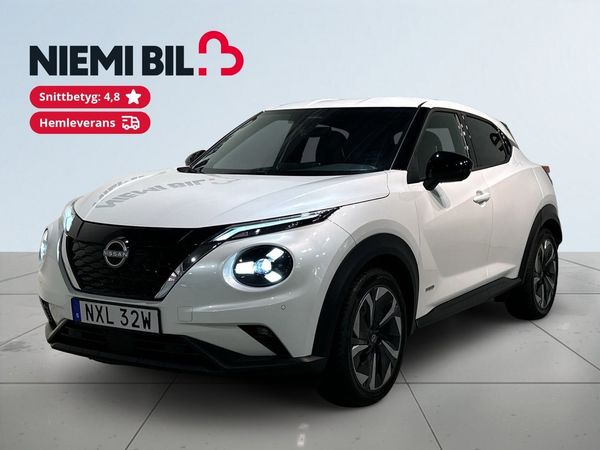 Nissan Juke Hybrid Psens Kamera Pvärm 360° GPS CarPlay SoV MOMS - 2024