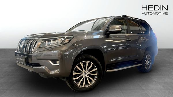 Toyota Land Cruiser 2.8 D-4D 4WD Drag Farthållare Elstol Skinnstolar - 2018