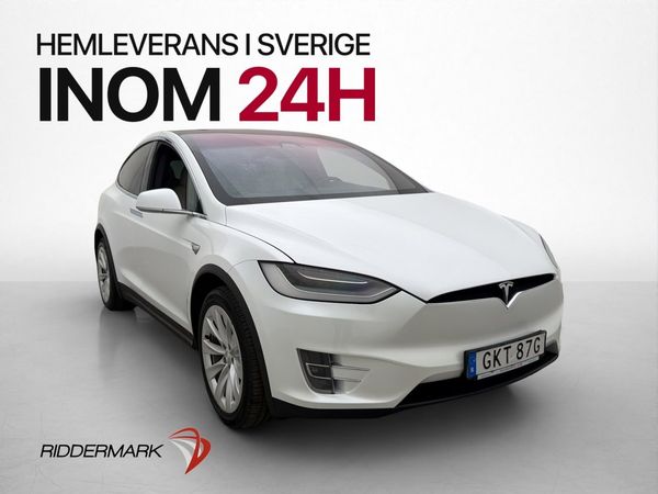 Tesla Model X Long Range 423hk Autopilot Kamera Drag Pano - 2020