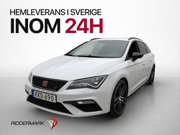 Seat Leon ST Cupra 4Drive 300hk Kamera Adapt-fart CarPlay - 2019