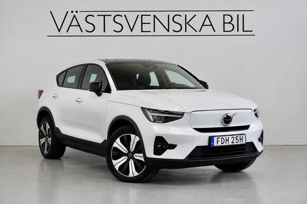 Volvo C40 Recharge Twin Plus Drag/Moms/V-hjul ingår - 2023